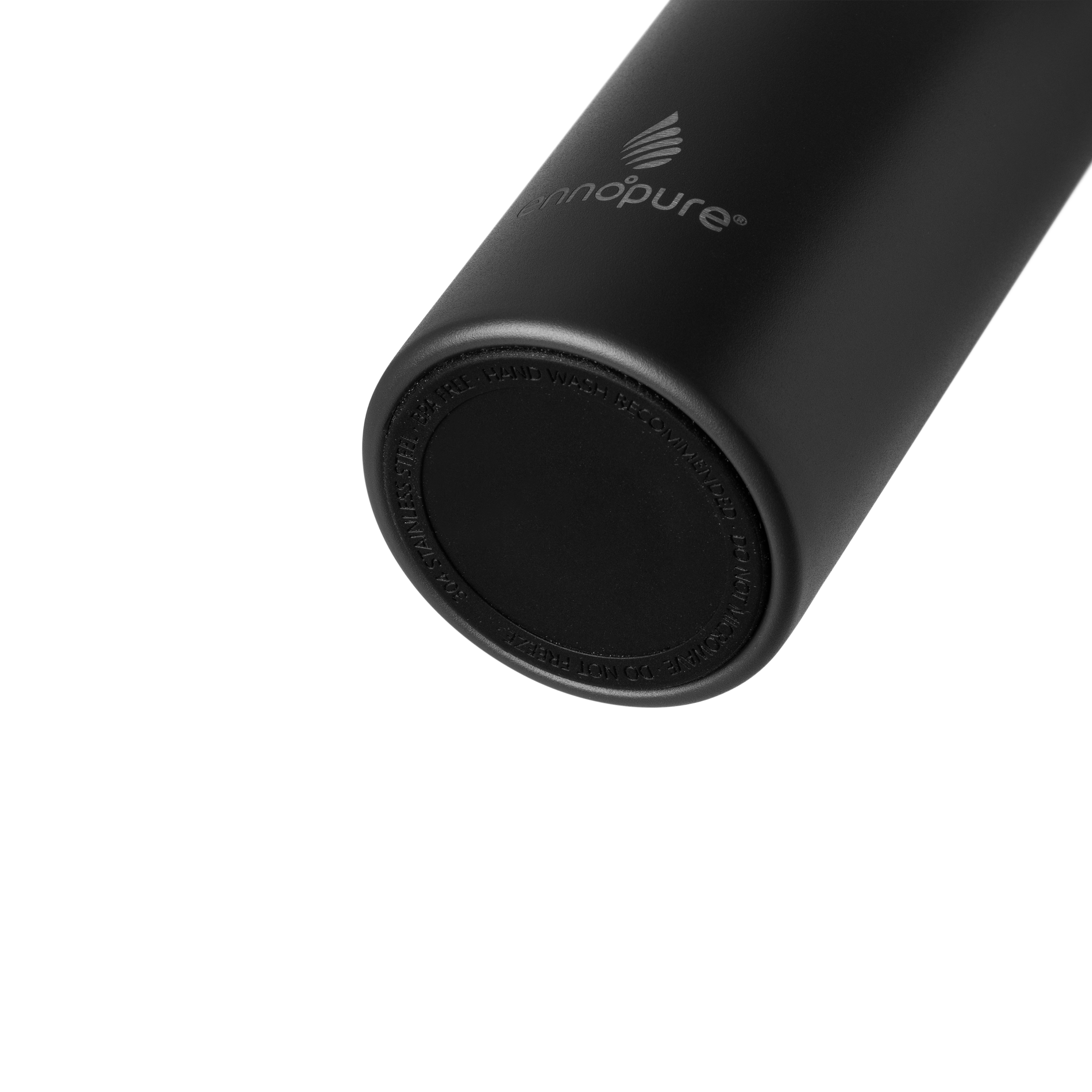 ePureFlow 34oz grey water bottle non slip base